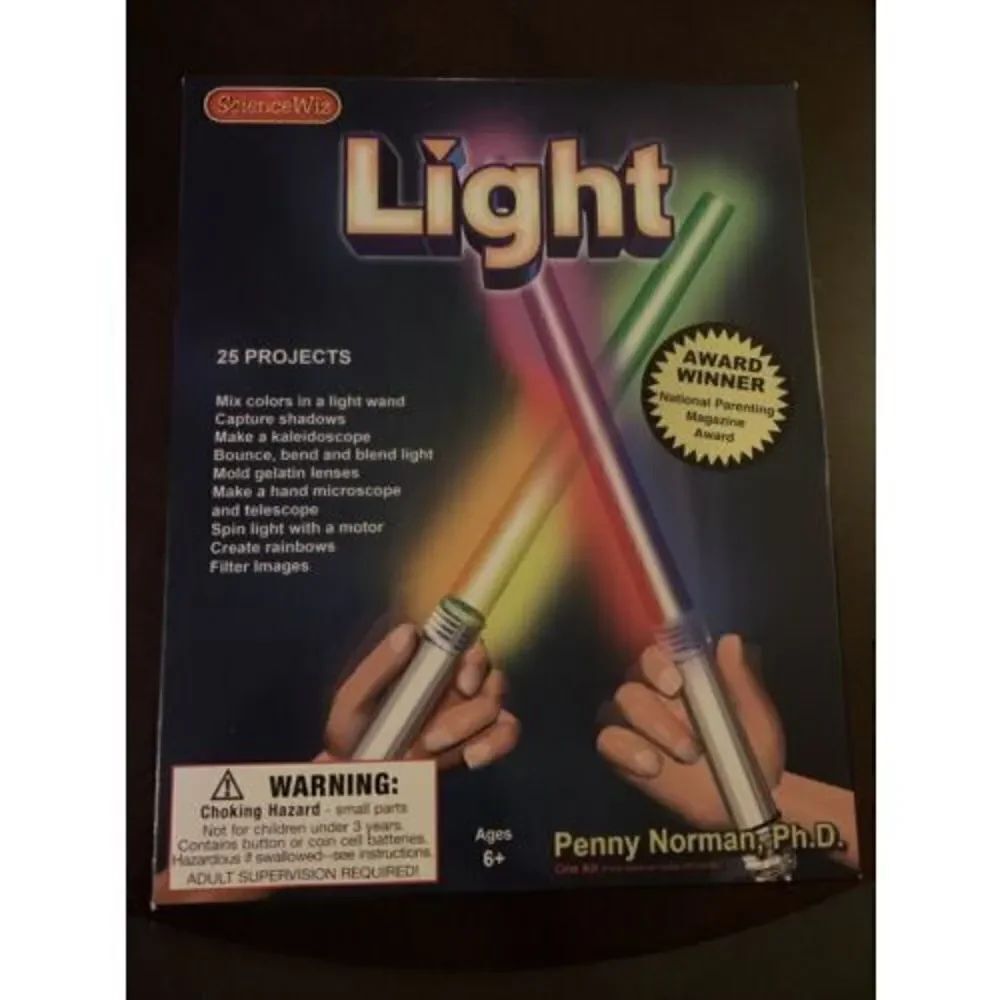 Science Wiz Light Science Kit Ages 6+ Sciencewiz - Picture 2 of 6